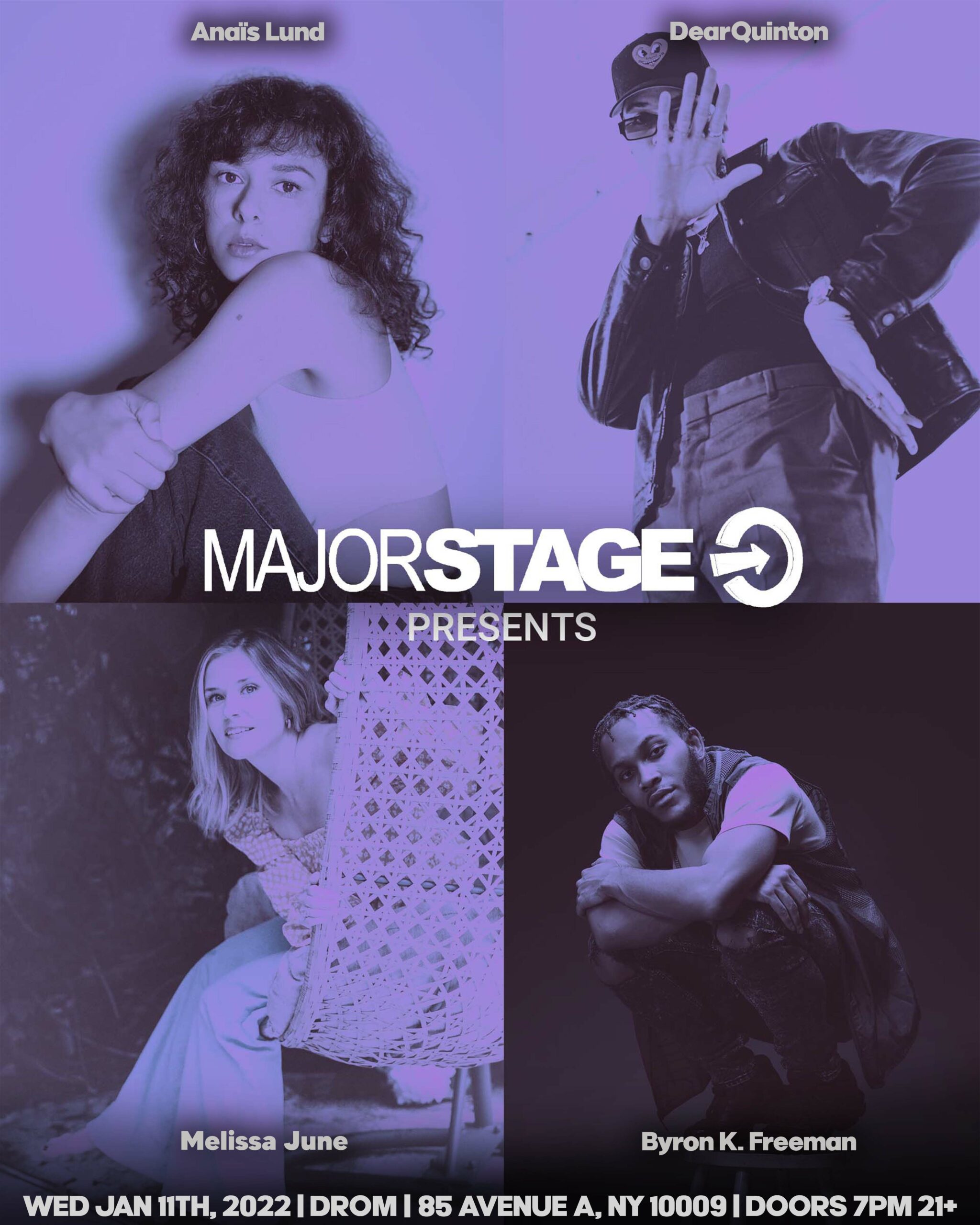 MajorStage Presents: Live Pop @ Drom