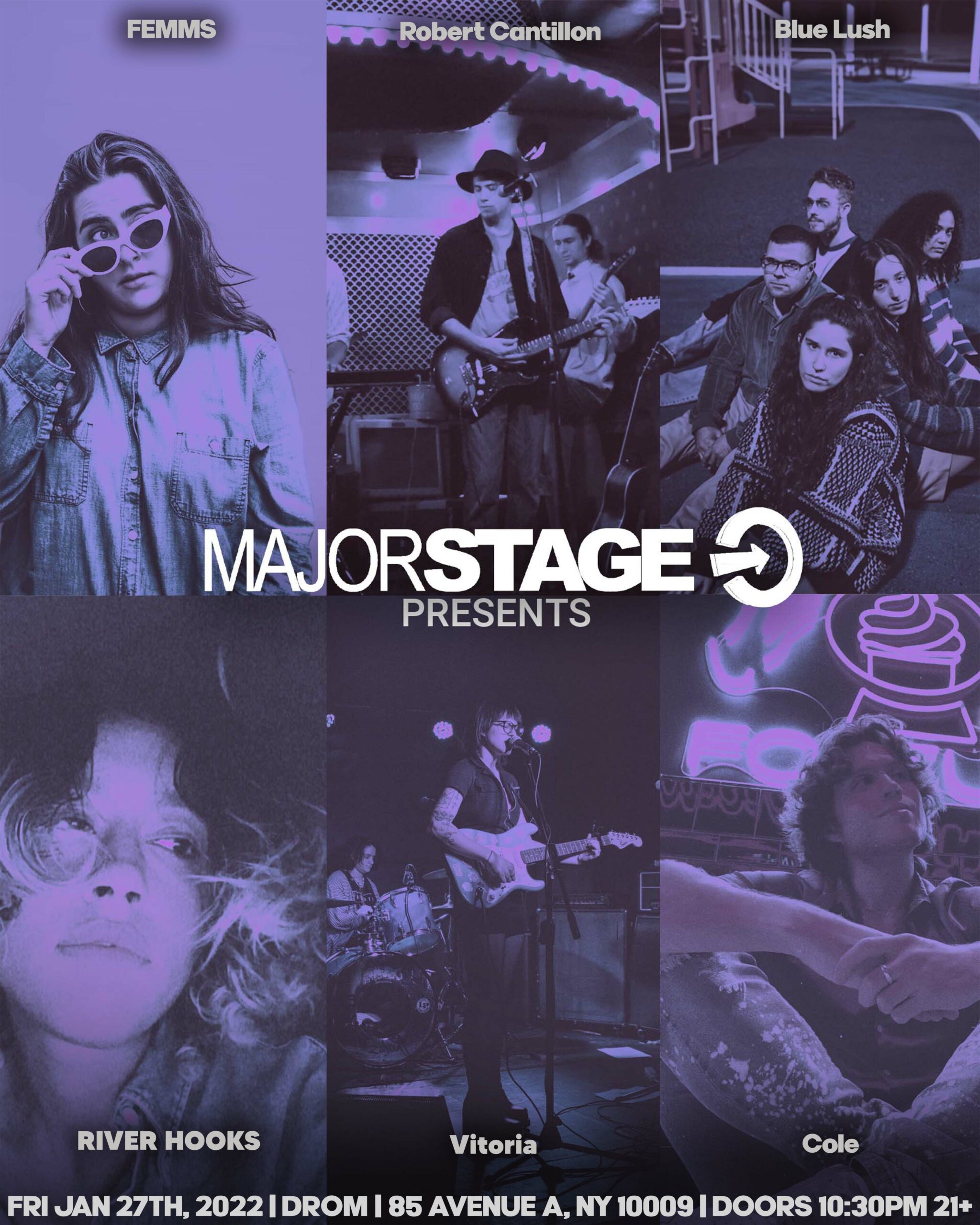 MajorStage Presents: Indie Pop @ Drom