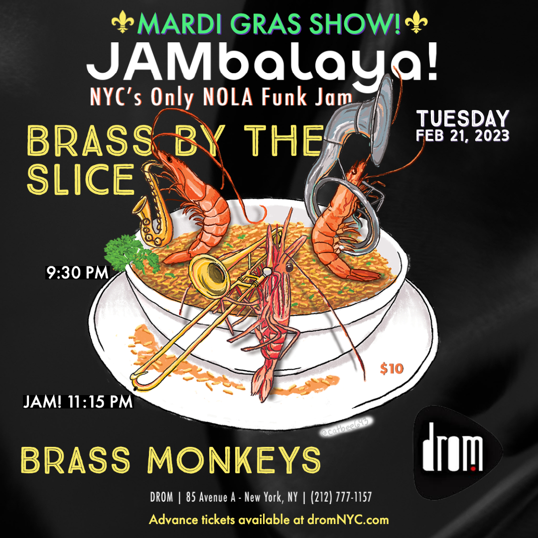 Jambalaya! NOLA Funk Jam Mardi Gras Show