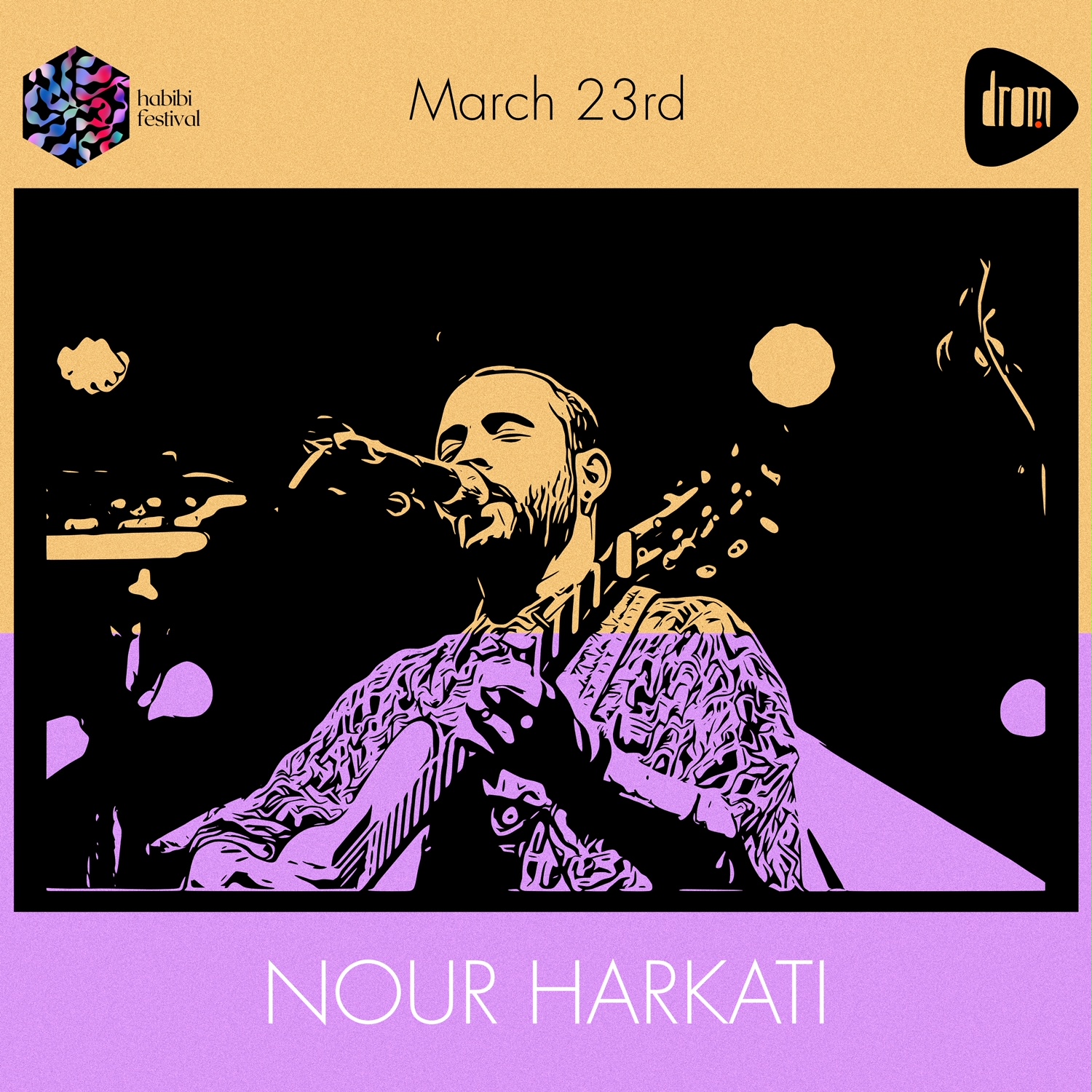Habibi Festival and Drom present Nour Harkati Album Release Concert