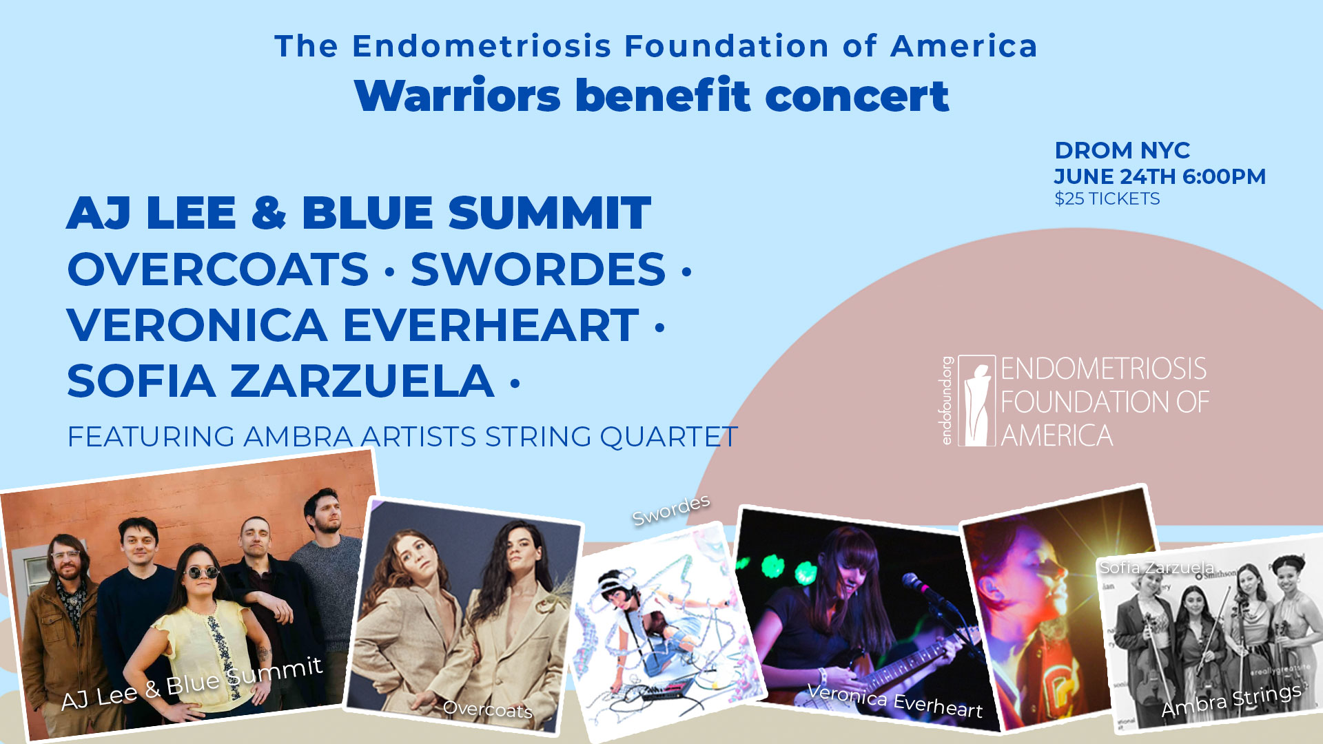 Warriors: Endometriosis Foundation of America Fundraiser