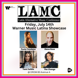LAMC Presents: Warner Music Latina Showcase