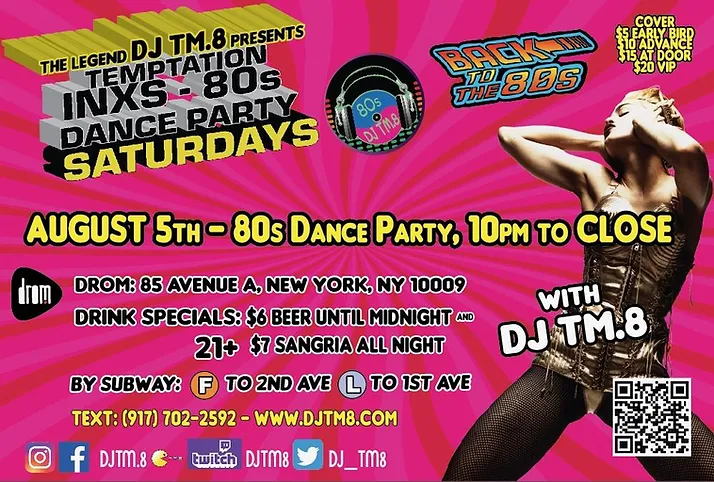 DJ TM.8 's 80s Party