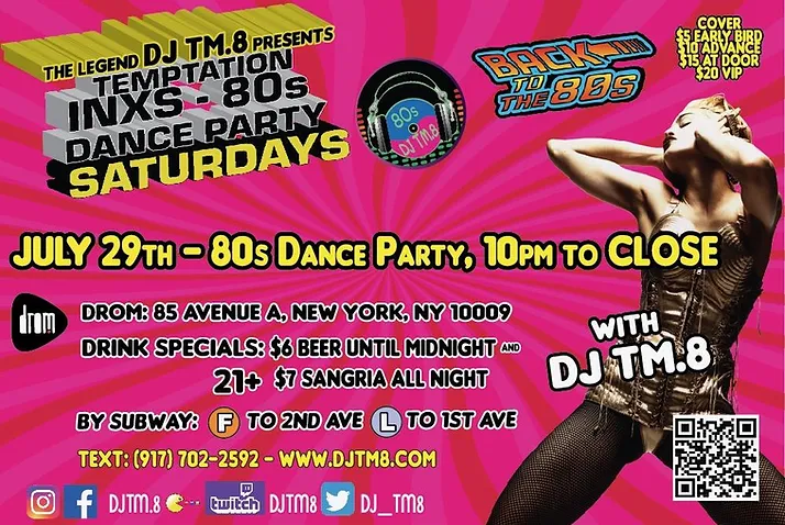 DJ TM.8 's 80s Party