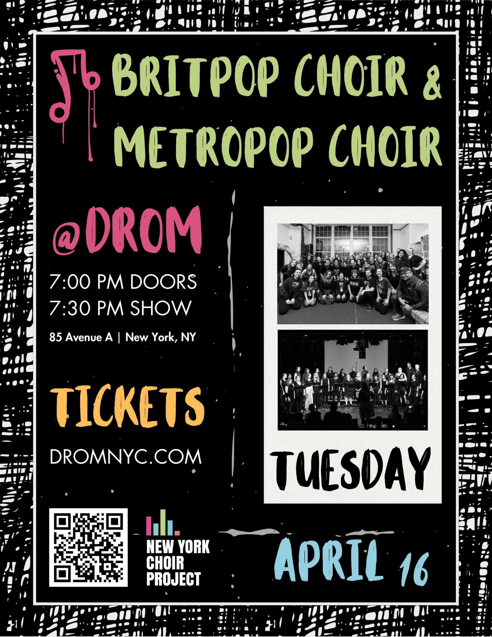New York Choir Project: Britpop Choir & Metropop Choir