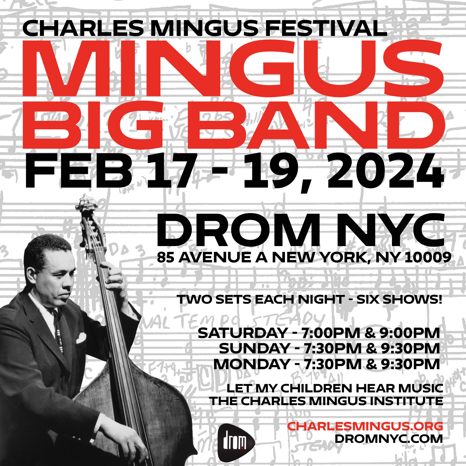Mingus Big Band- 9:30 PM