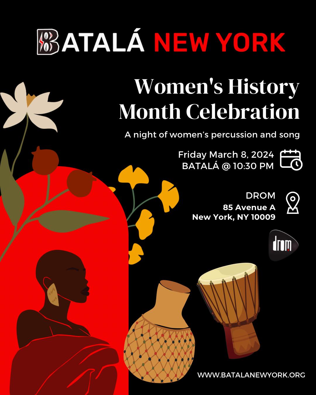 Batalá New York International Women's Day Party