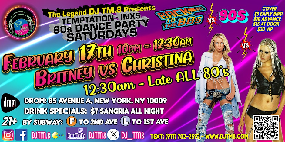 DJ TM. 8 Presents: Britney Spears vs Christina Aguilera