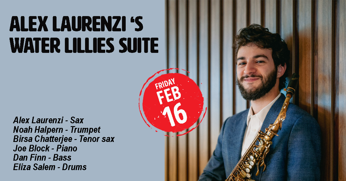 Alex Laurenzi's Water Lilies Suite