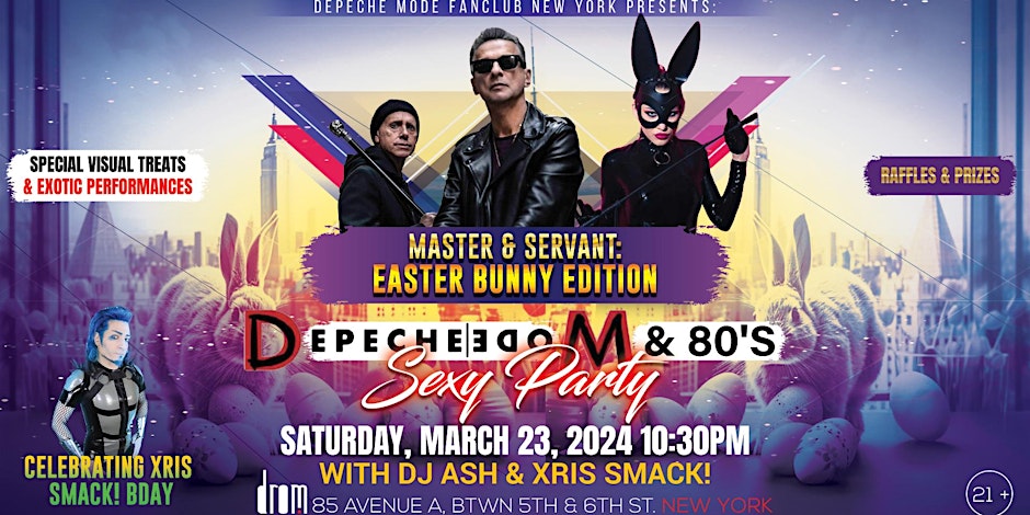 Depeche Mode & 80’s Remix Night