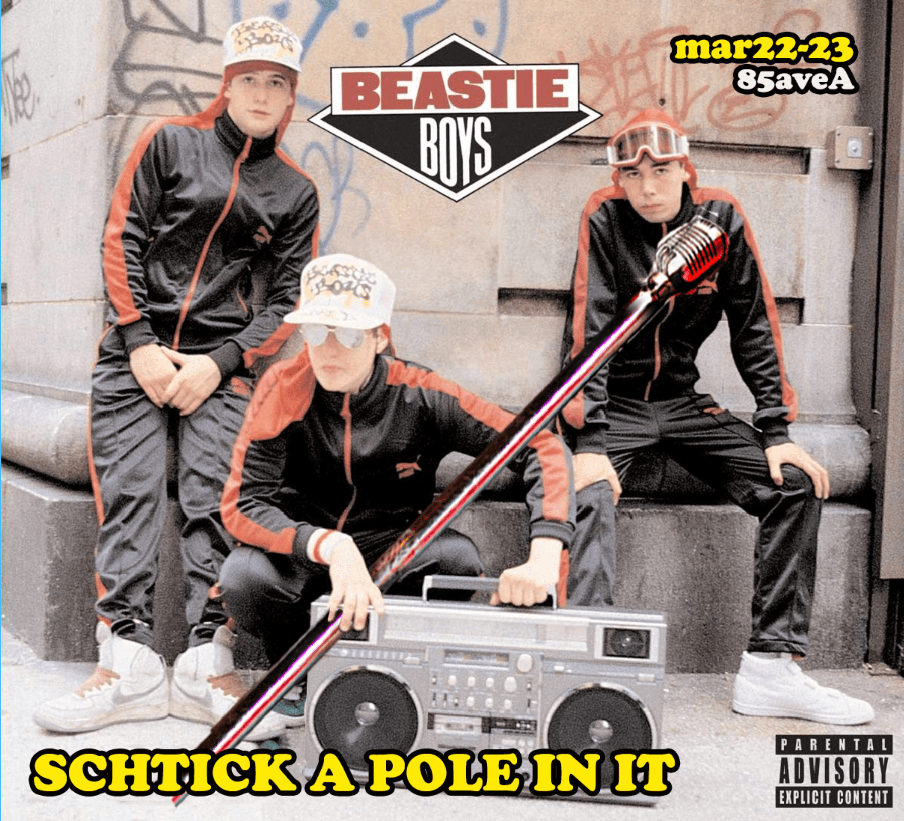 Schtick A Pole In It: Beastie Boys Edition