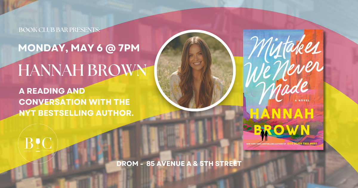 Book Club Bar - Hannah Brown