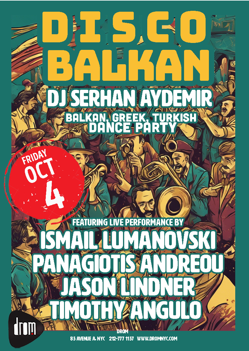 Disco Balkan w/ New York Gypsy All-Stars