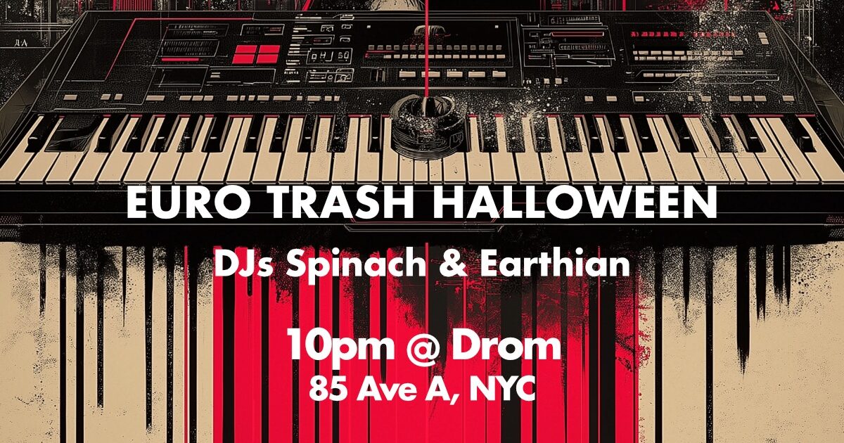 Euro Trash Halloween Party