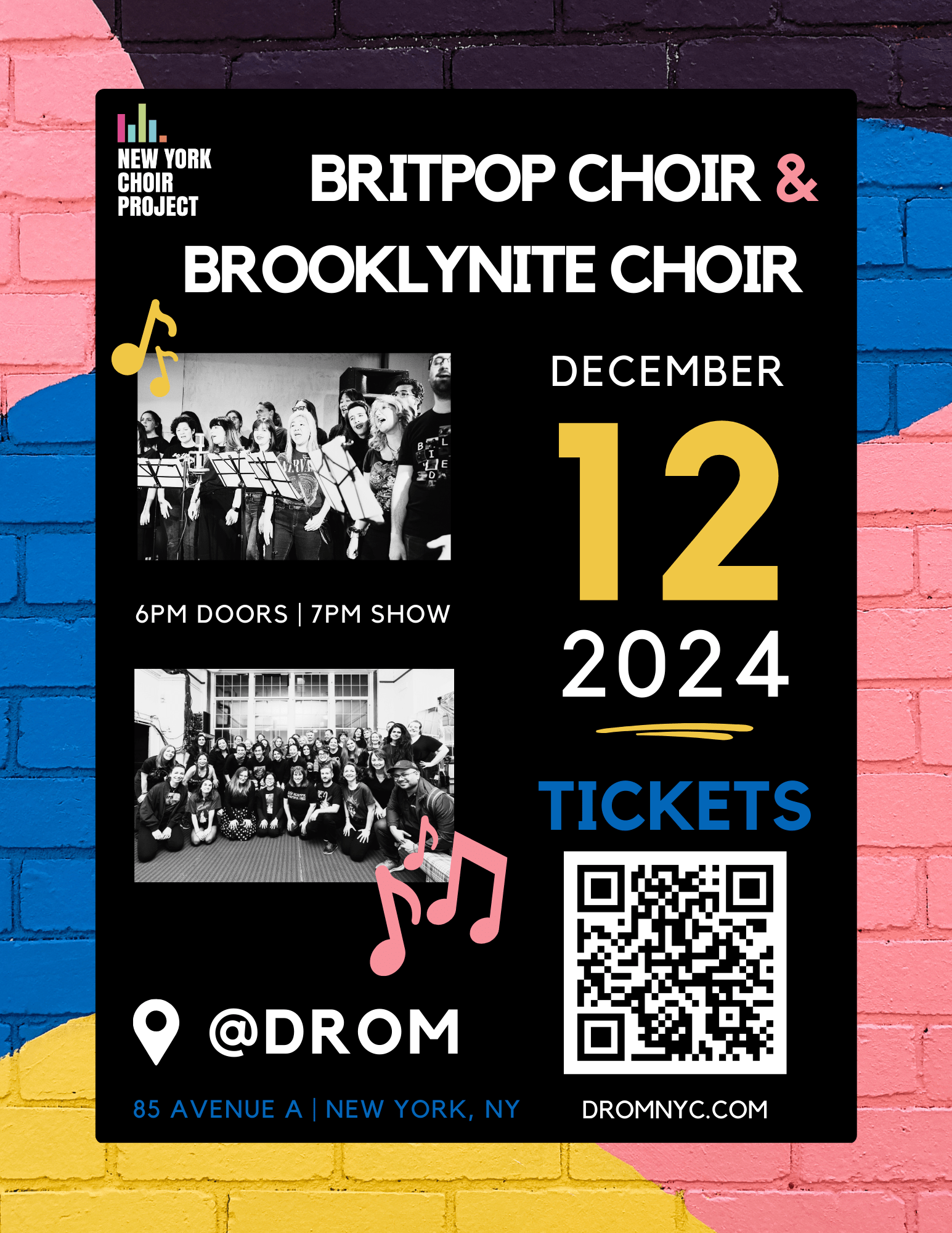 New York Choir Project : Britpop & Brooklynite Choirs