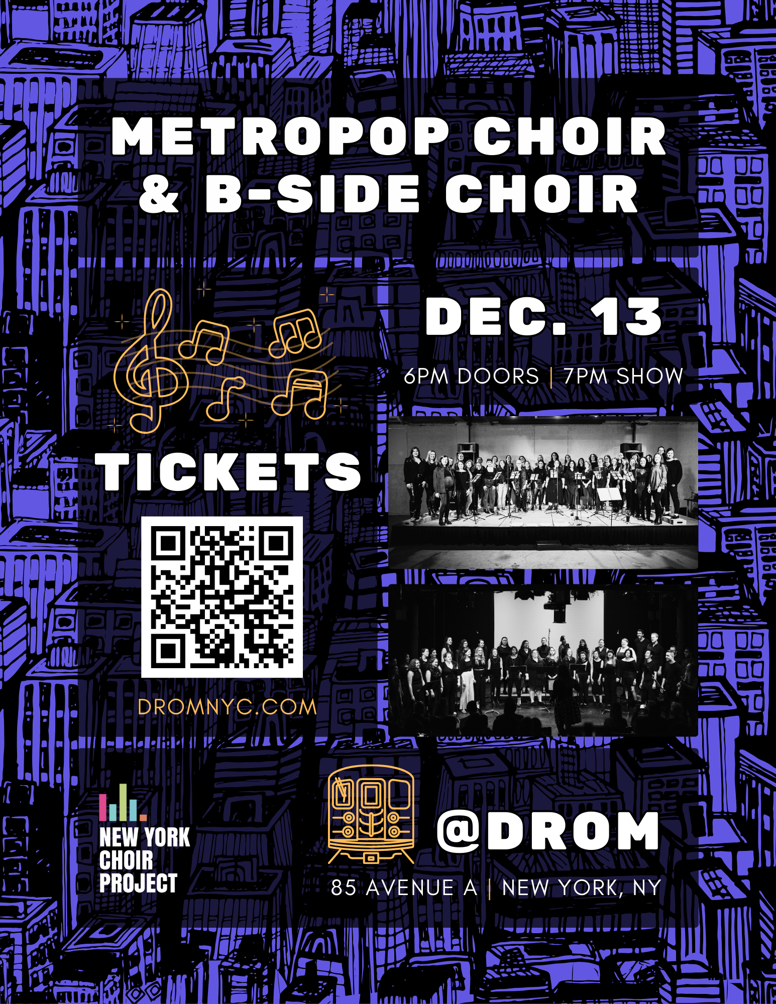 New York Choir Project: B-Side and Metropop Choirs