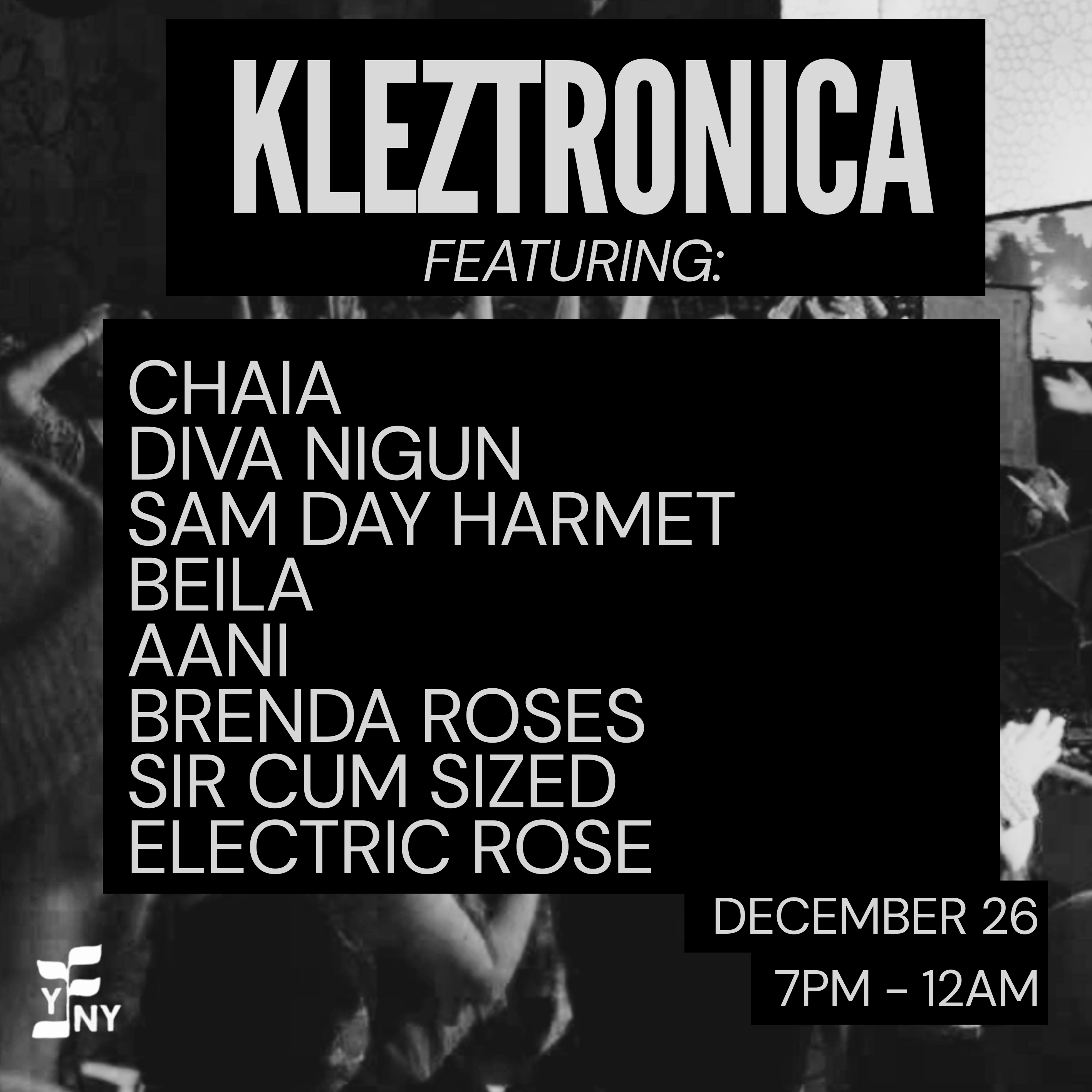 Yiddish NY Festival Afterparty with Kleztronica