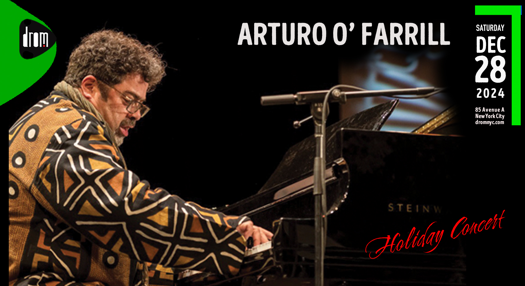 Arturo O’Farrill Holiday Concert