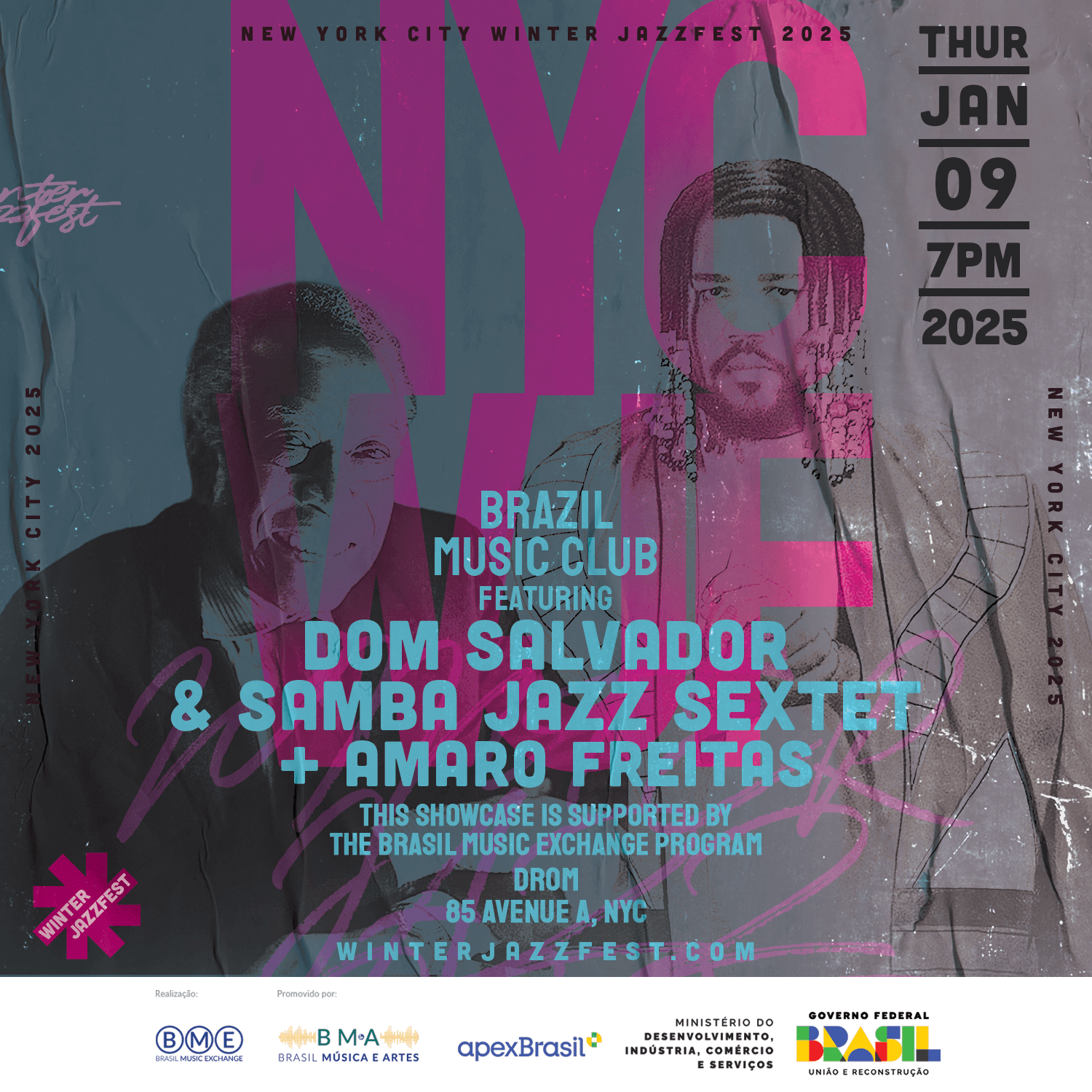 Brazil Music Club Featuring Dom Salvador and Amaro Freitas