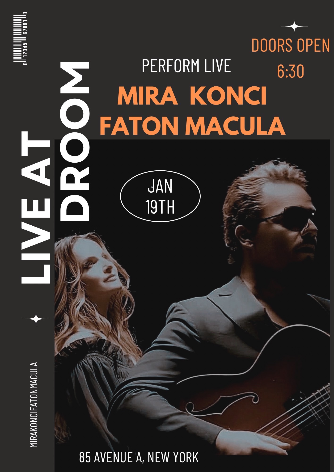 Faton Macula and Mira Konci