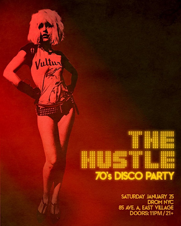THE HUSTLE: Classic 70's Disco Party