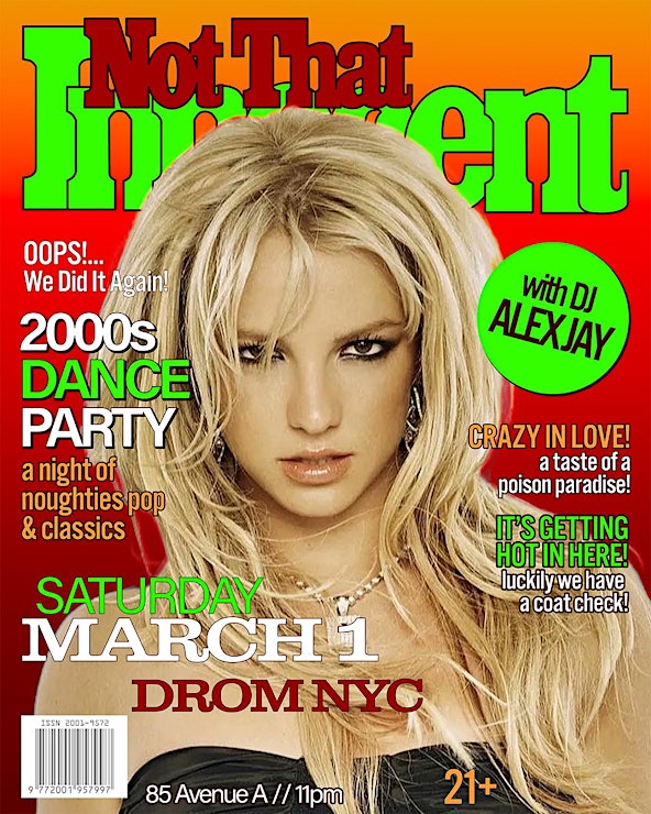 NOT THAT INNOCENT [2000s DANCE PARTY]