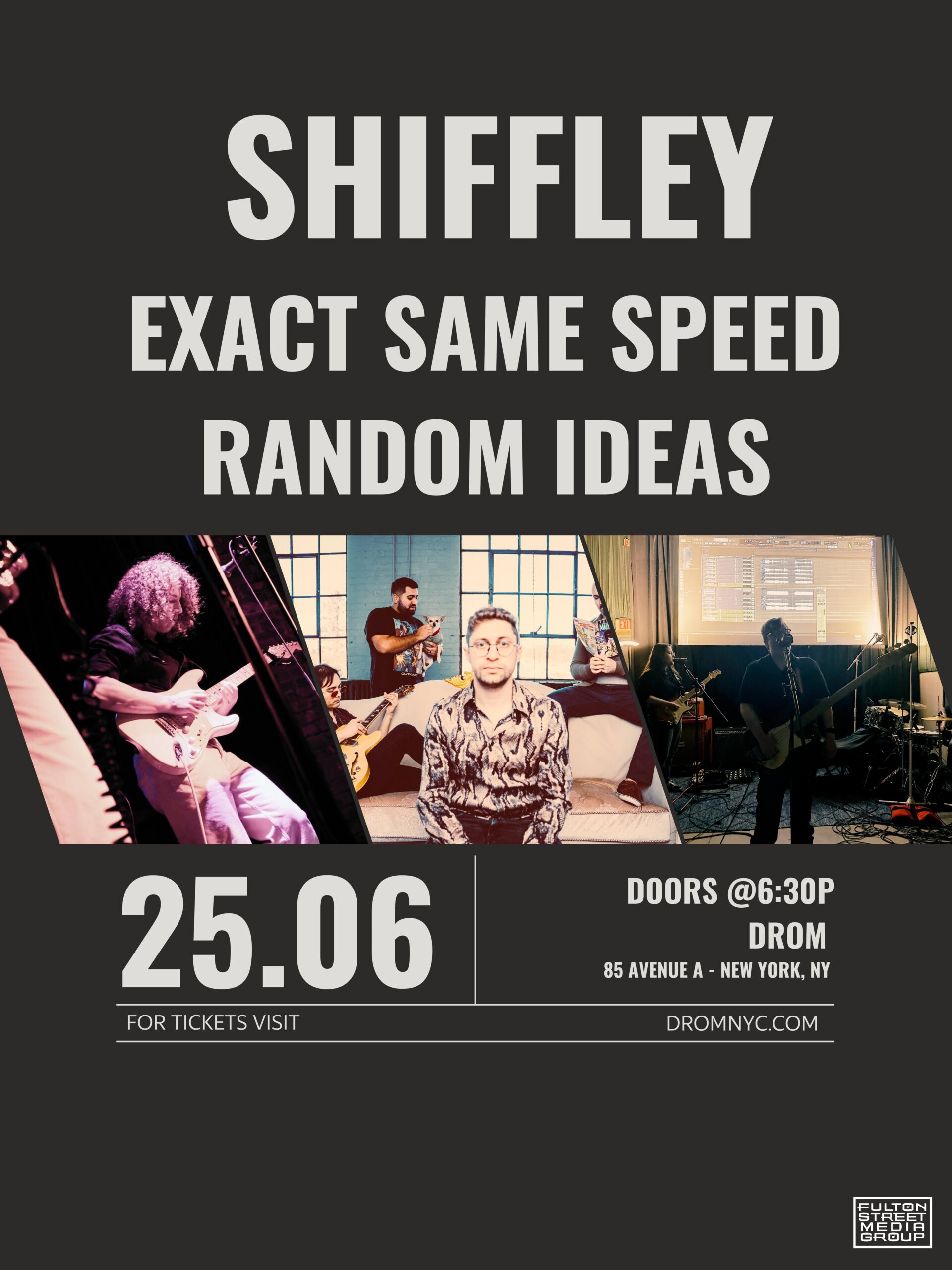 Shiffley, Exact Same Speed, Random Ideas