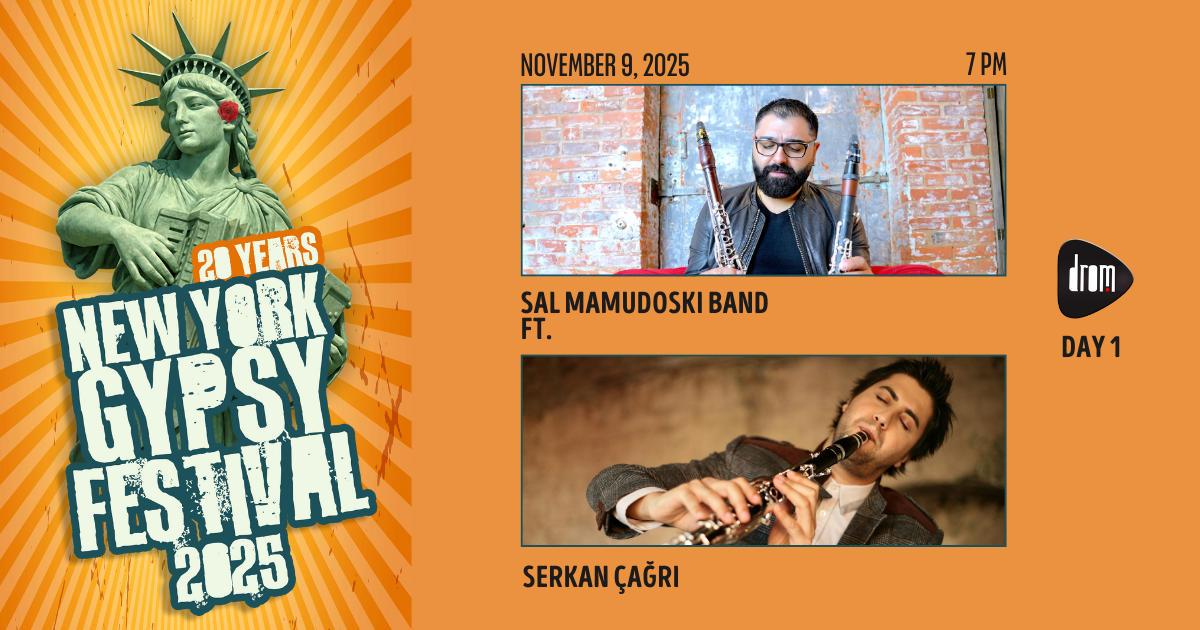 NY Gypsy Fest Day 1: Sal Mamudoski Band ft. Serkan Çağrı