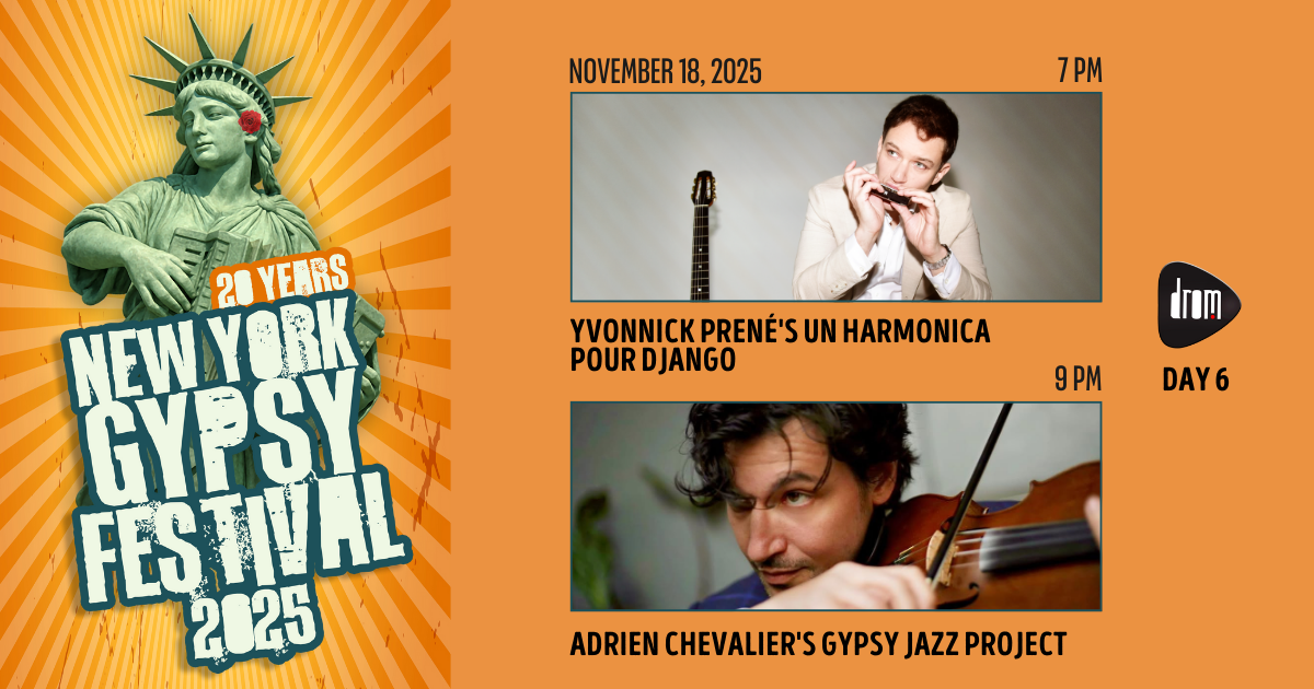 NY Gypsy Fest Day 6: Adrien Chevalier & Yvonnick Prené