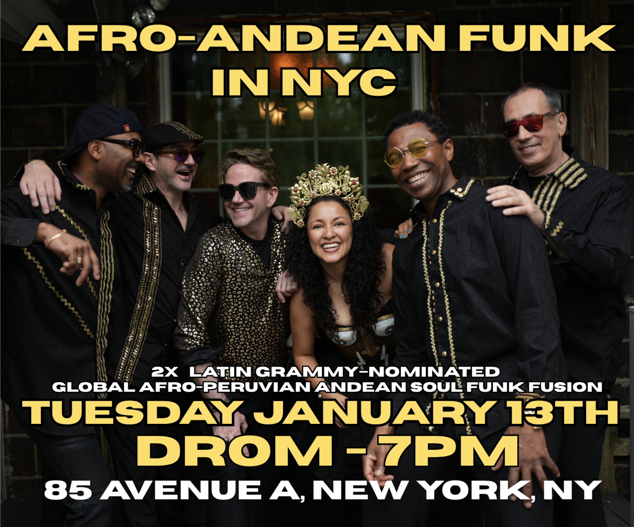 APAP Showcase: Afro-Andean Funk