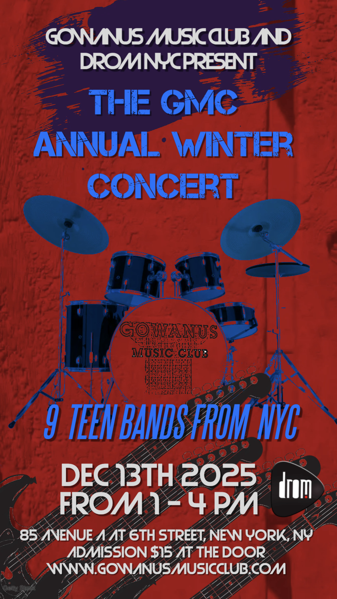 Gowanus Music Club: Annual Winter Concert