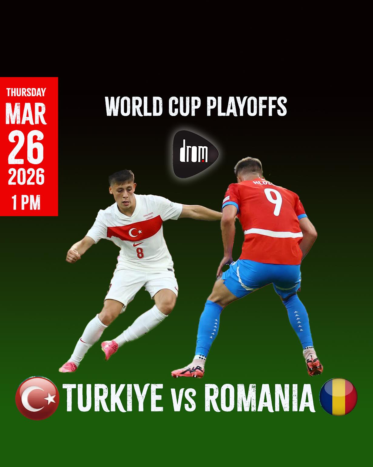 Türkiye vs Romania World Cup Play-Off