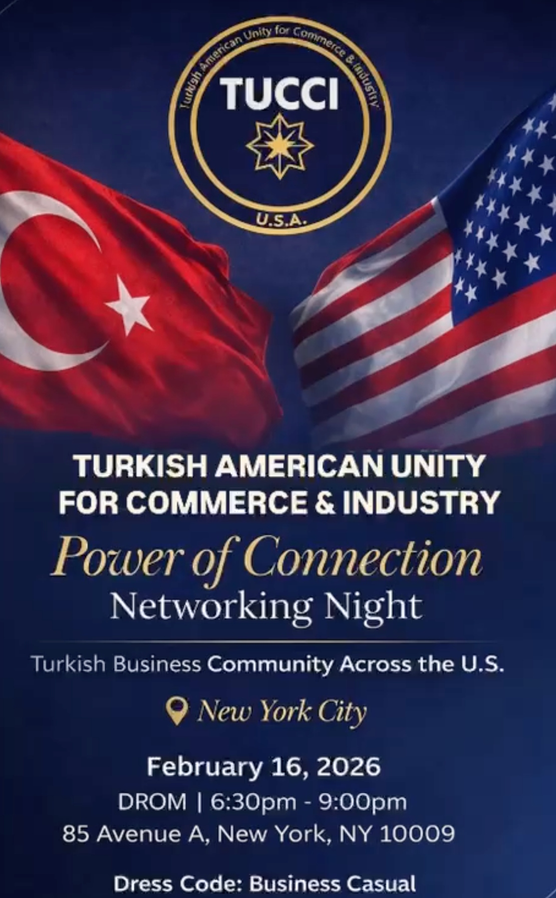 TUCCI: Power of Connection Networking Night