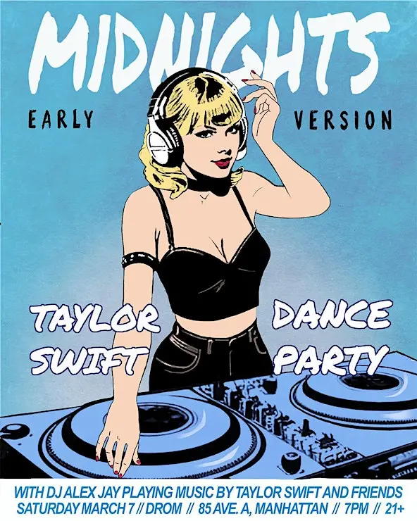MIDNIGHTS - TAYLOR SWIFT DANCE PARTY - EARLY VERSION