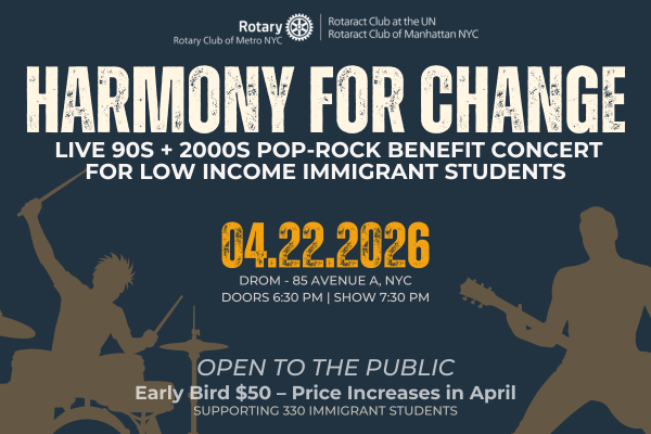 Harmony for Change: Benefit Concert