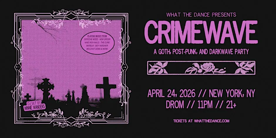 CRIMEWAVE [GOTH, POST PUNK & DARKWAVE PARTY]