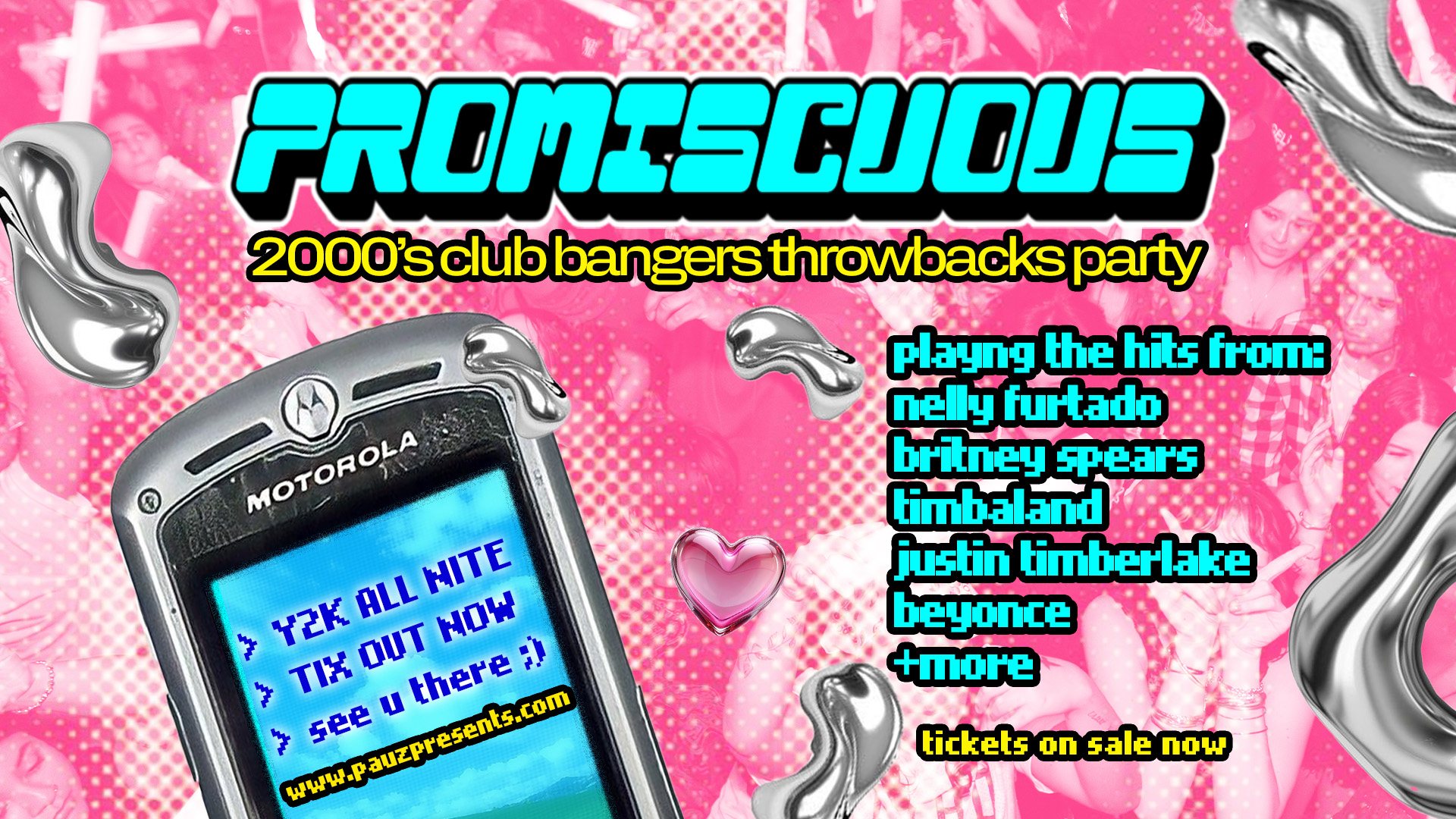 PROMISCUOUS - A 2000's CLUB BANGERS THROWBACKS PARTY