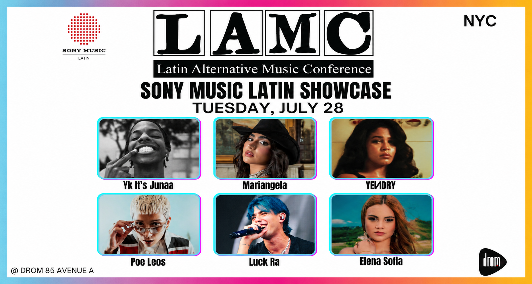 LAMC Showcase: Sony Music Latin