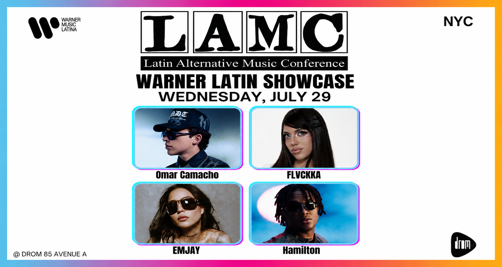 LAMC Showcase: Warner Music Latina