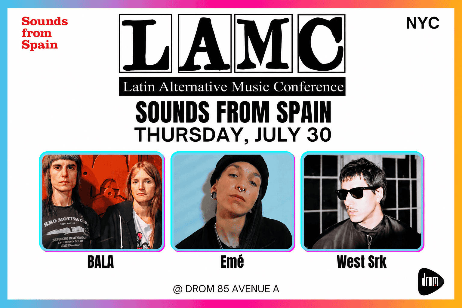 LAMC Showcase: Sounds from Spain