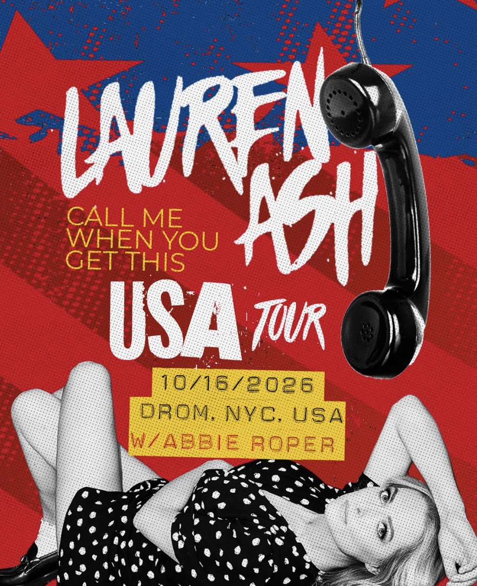 Lauren Ash 'Call Me When You Get This - USA Tour' w/TBA