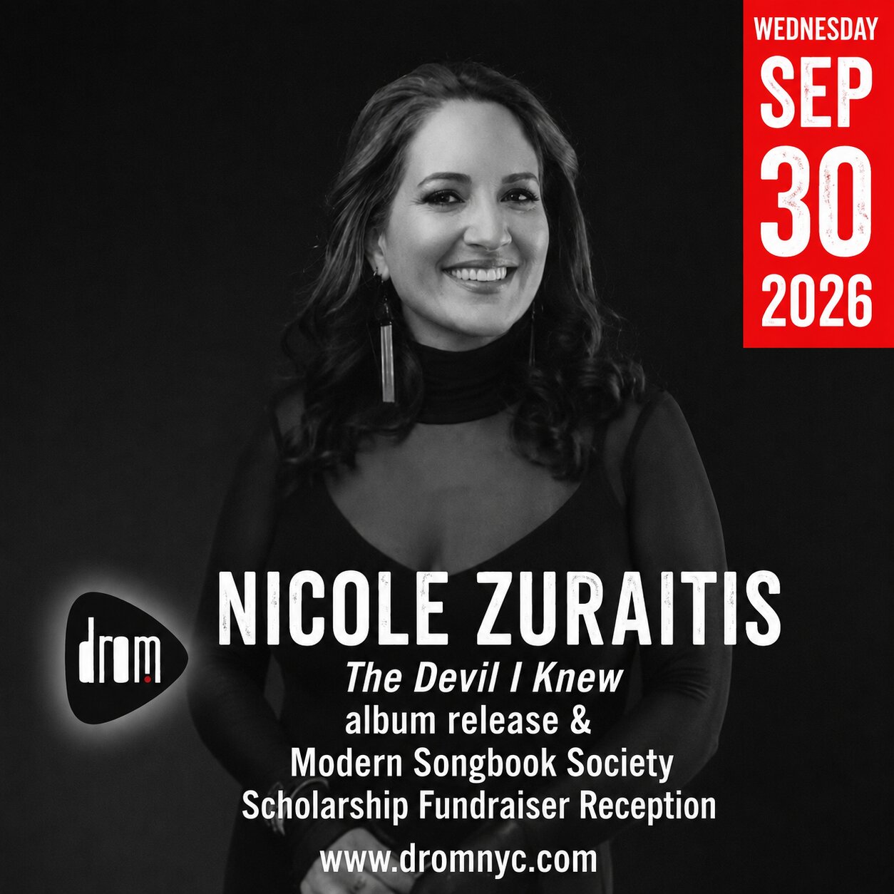 The Devil I Knew album release & Modern Songbook Society Scholarship Fundraiser