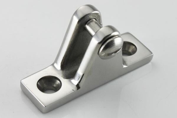 Quattro Marine Tente Ayağı , Pimli, AISI 316 Krom, 90°