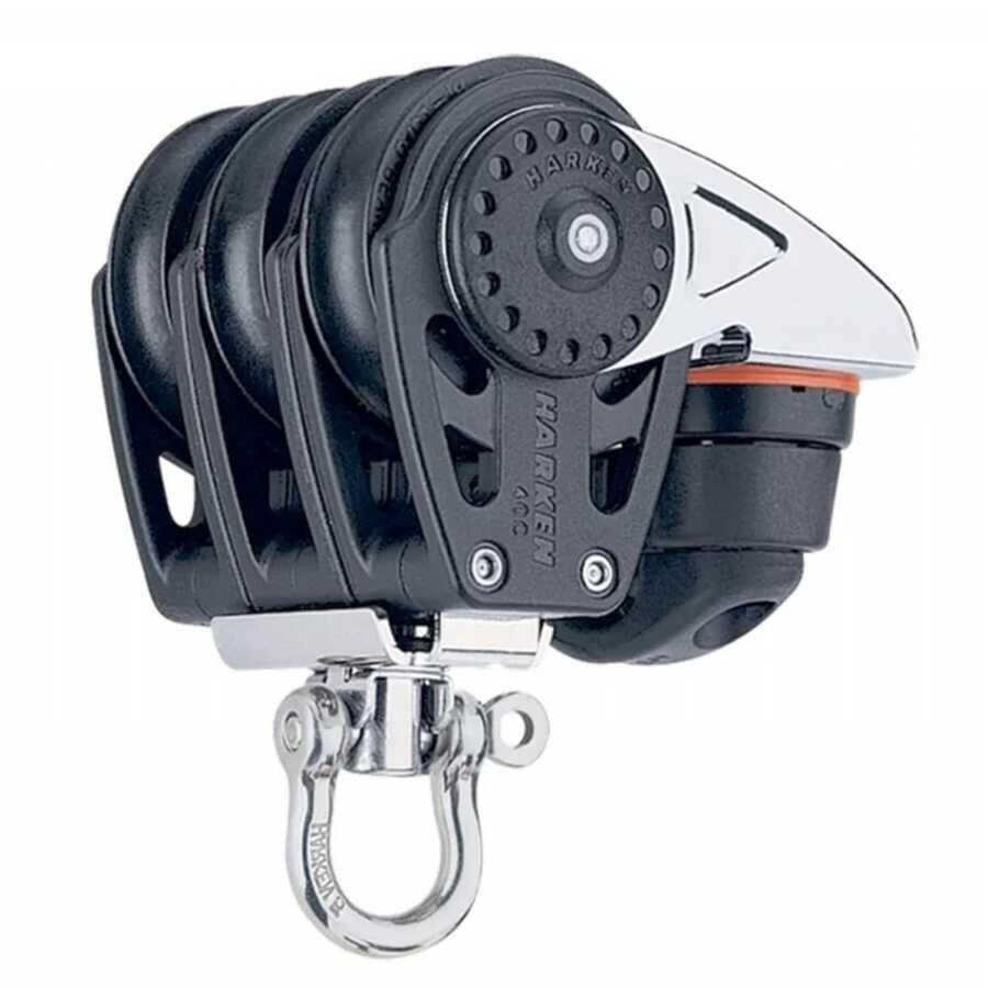 Harken 40mm Cem Kilitli, Fırdöndülü, Üçlü Makara