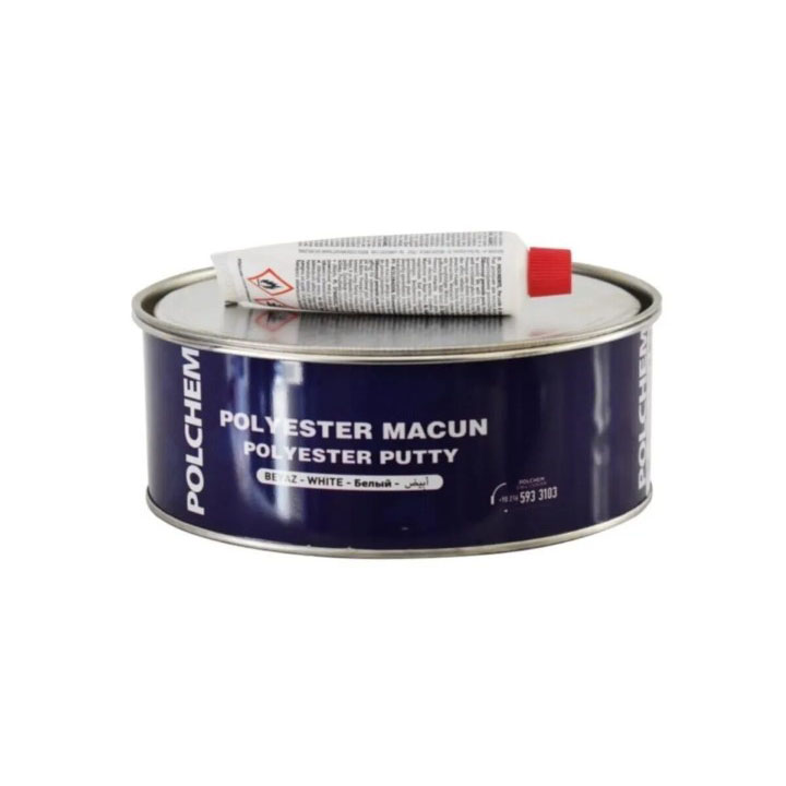 Polchem Polyester Macun - Beyaz