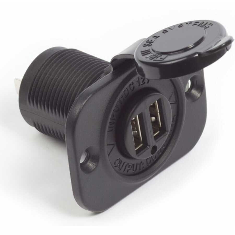 Blue Sea Systems Çiftli USB Şarj Soketi