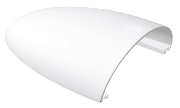PLASTİK MİNİ HAVALANDIRMA. BEYAZ. 215X180X70mm(h)