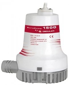 Europump II CE Sertifikalı Sintine pompası 12V 1500GPH
