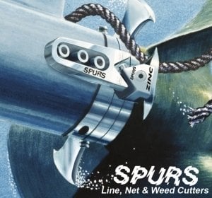 Spurs Halat, ağ ve yosun kesici Model E 50mm