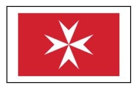 Malta Bayrağı 50x75